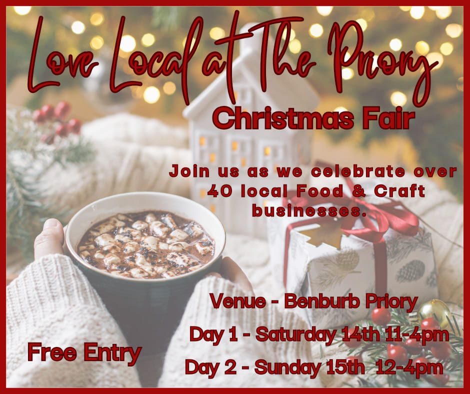 Benburb Priory Christmas Market and Santa Experience