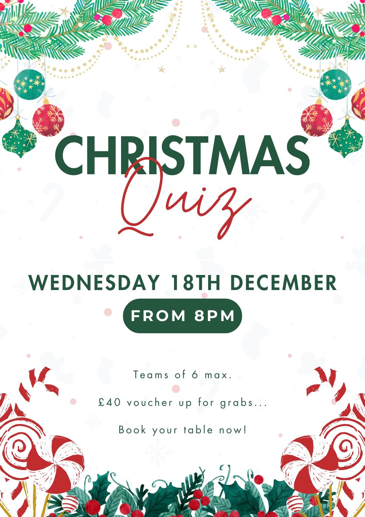 Christmas Quiz Night