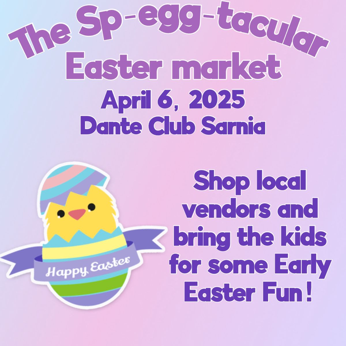 A Sp-egg-tacular Easter Market