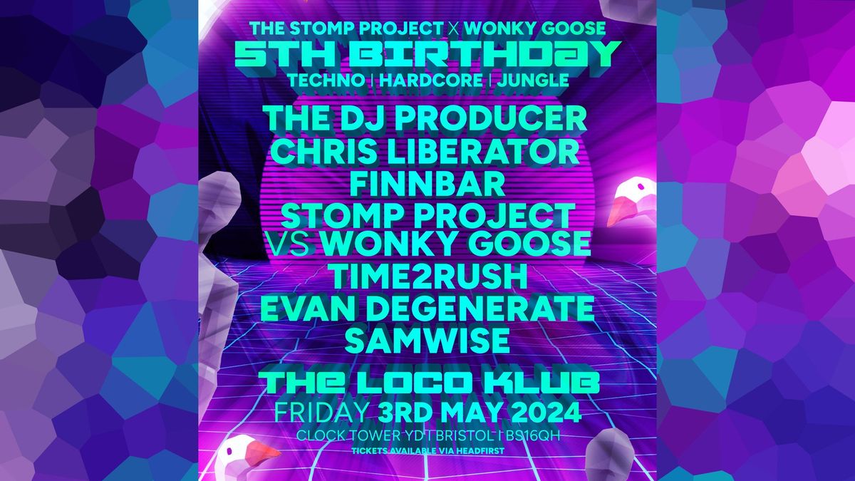 The Stomp Project x Wonky Goose Ft. The DJ Producer\/\/ Chris Liberator + more