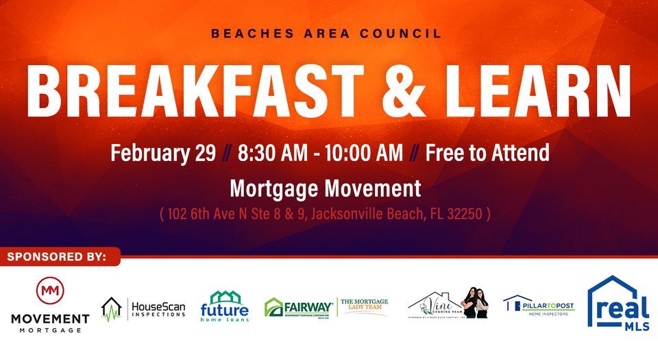 Beaches Area Council - Breakfast & Learn