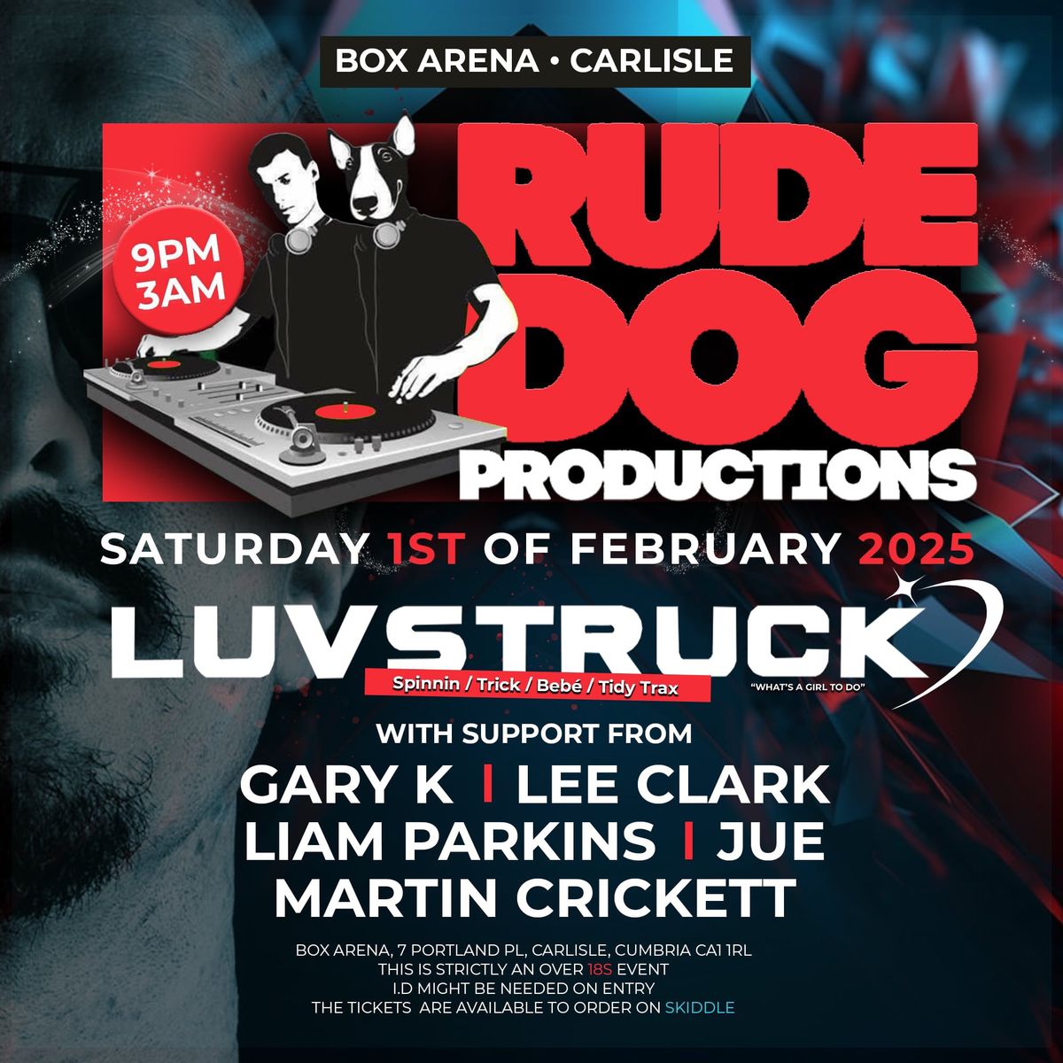 RudeDog Productions presents LUVSTRUCK