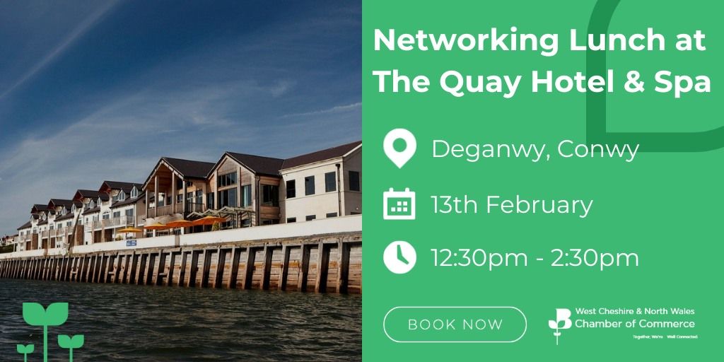 Networking Lunch at The Quay Hotel & Spa