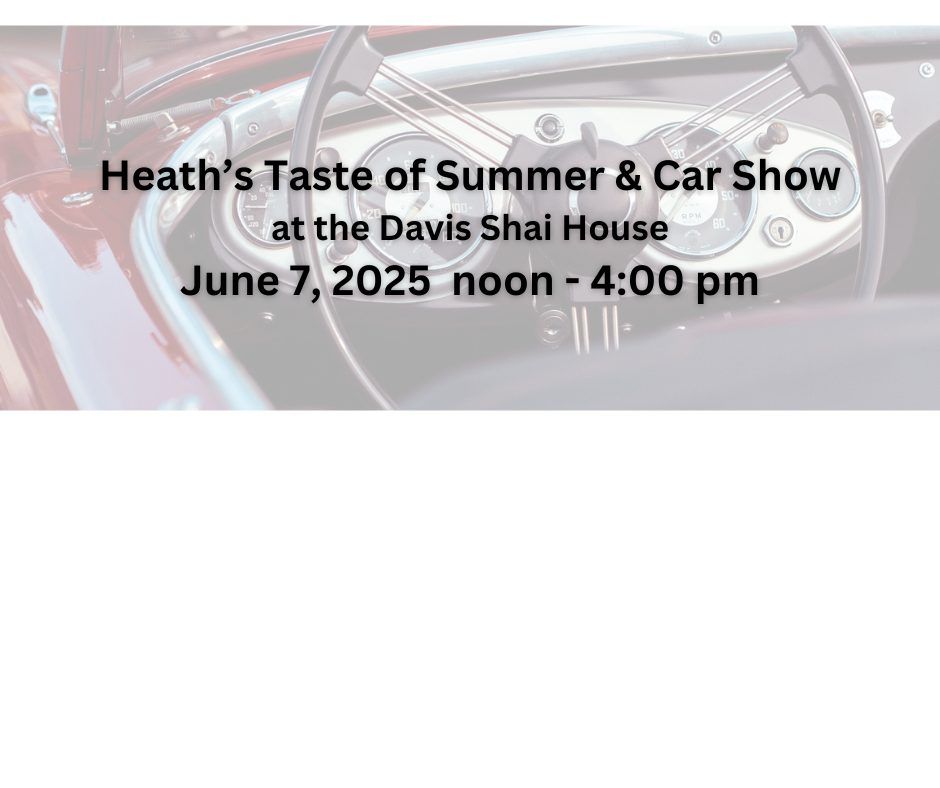 2025 Heath's Taste of Summer & Car Show