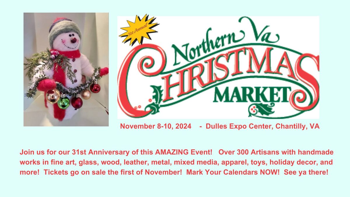 31st Annual Northern Virginia Christmas Market