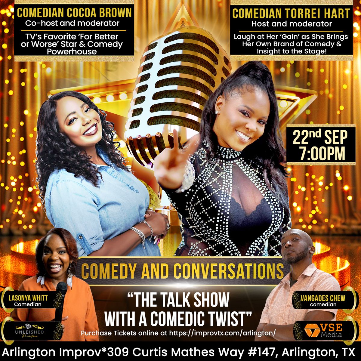 Comedy & Conversations