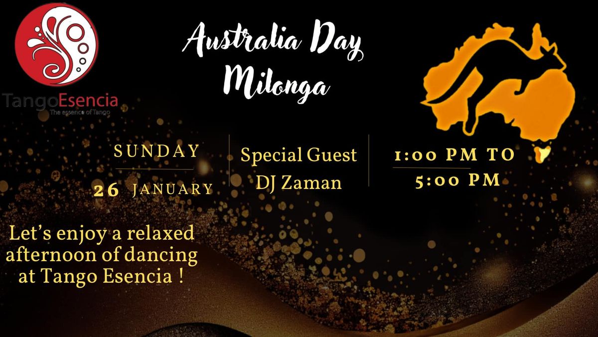 Esencia Australia Day Afternoon Milonga