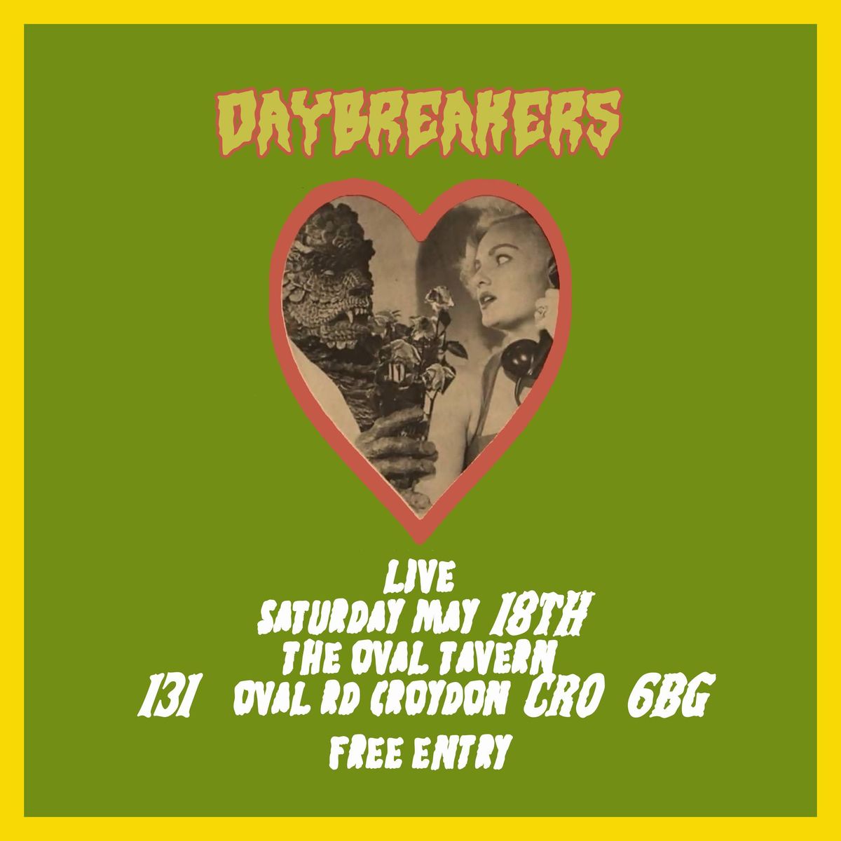 The Daybreakers 'Pub Crawl'  Live at The Oval Tavern Croydon
