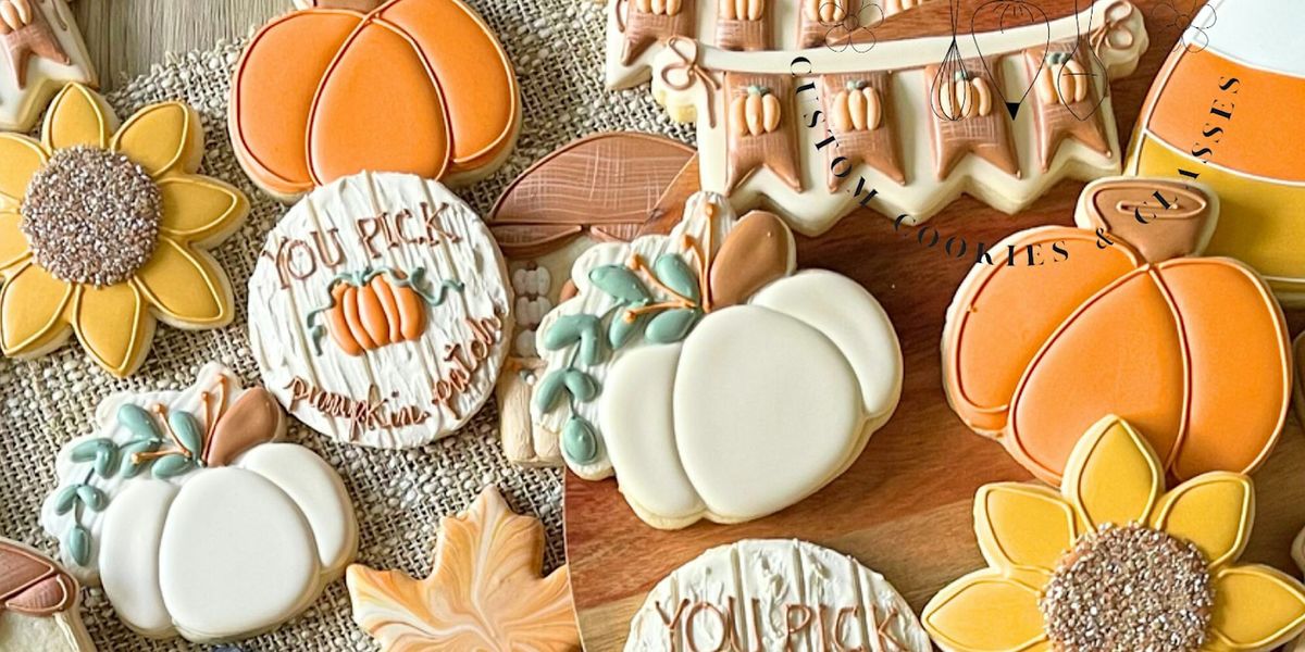 You Pick Pumpkin Patch Cookie Decorating Class