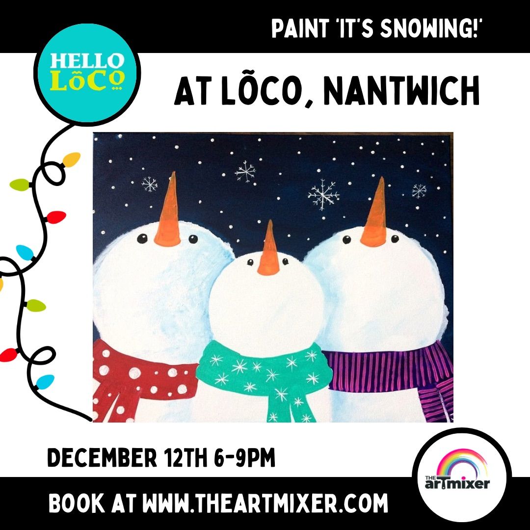 Christmas Paint & Sip @Loco Nantwich