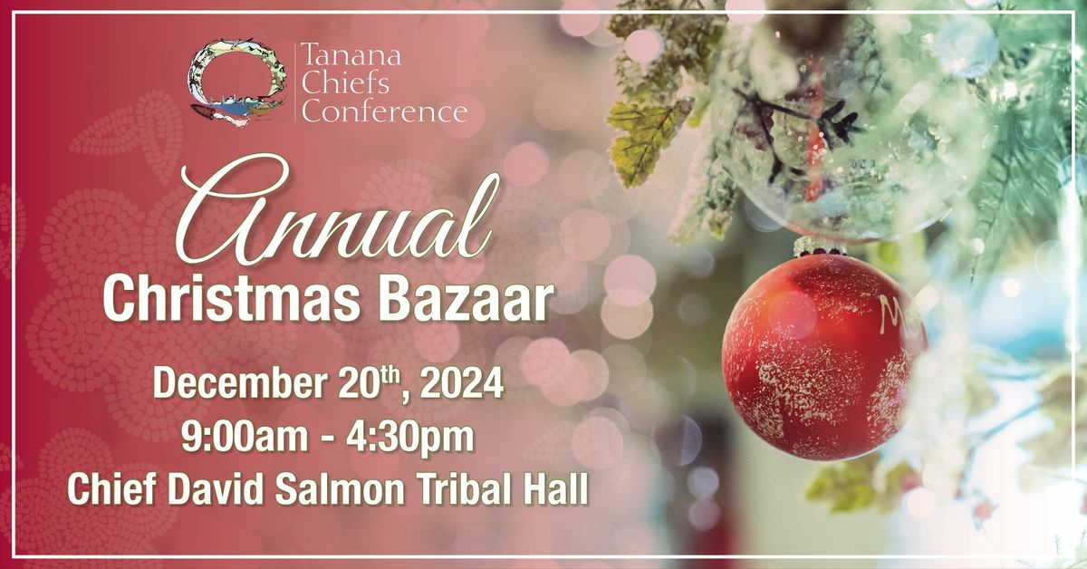 2024 Annual TCC Christmas Bazaar