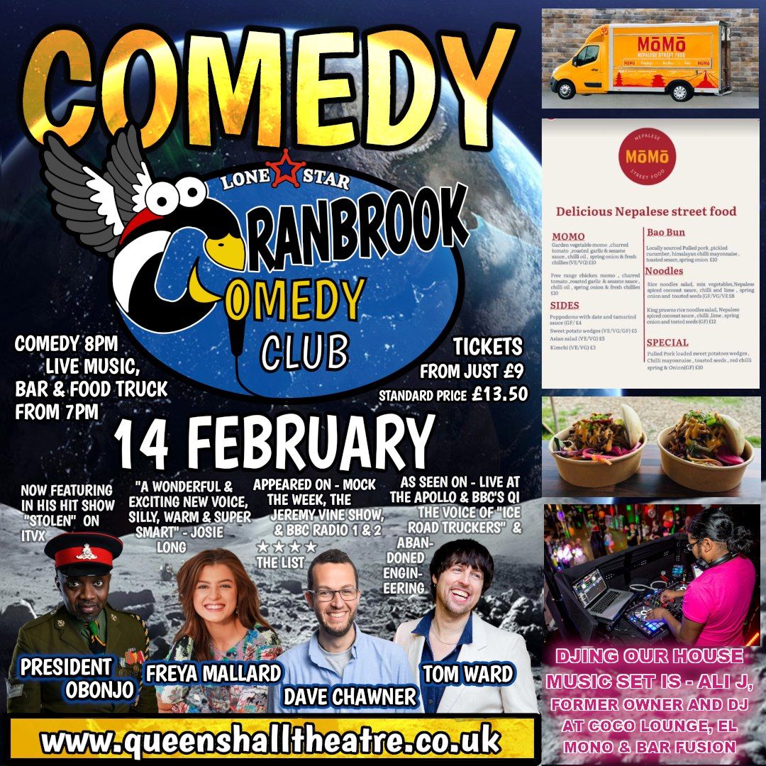 Cranbrook Comedy Club | February 2025