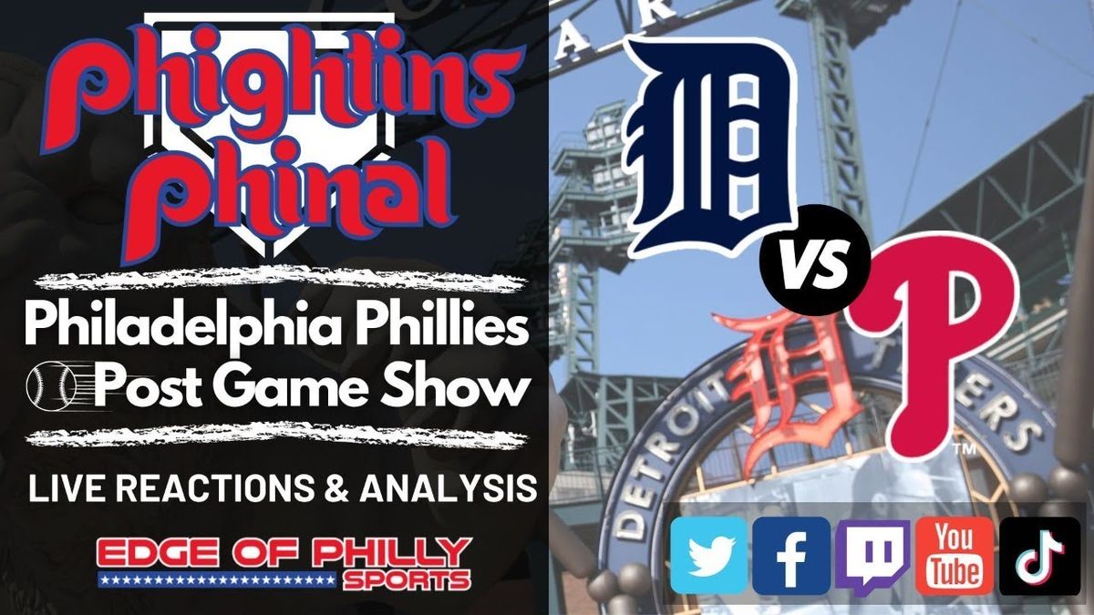 Detroit Tigers at Philadelphia Phillies at Citizens Bank Park