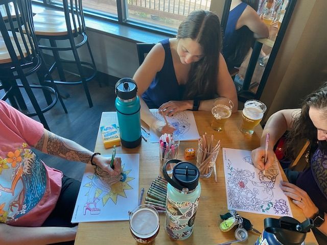 Adult Coloring Night @ Snowbank Brewing