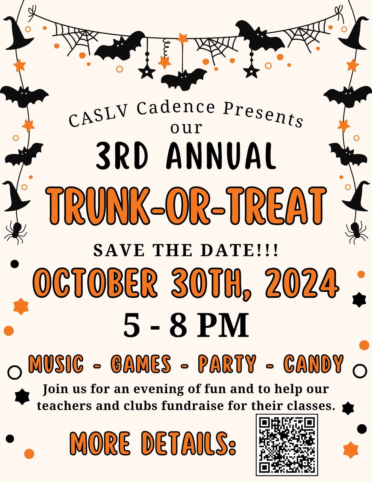 3rd Annual Trunk-Or-Treat