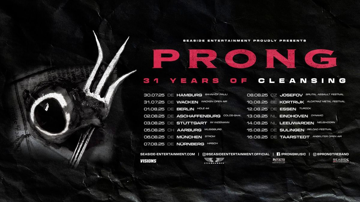 Prong \/\/ 31 Years Of Cleansing Tour 2025 \/\/ Essen