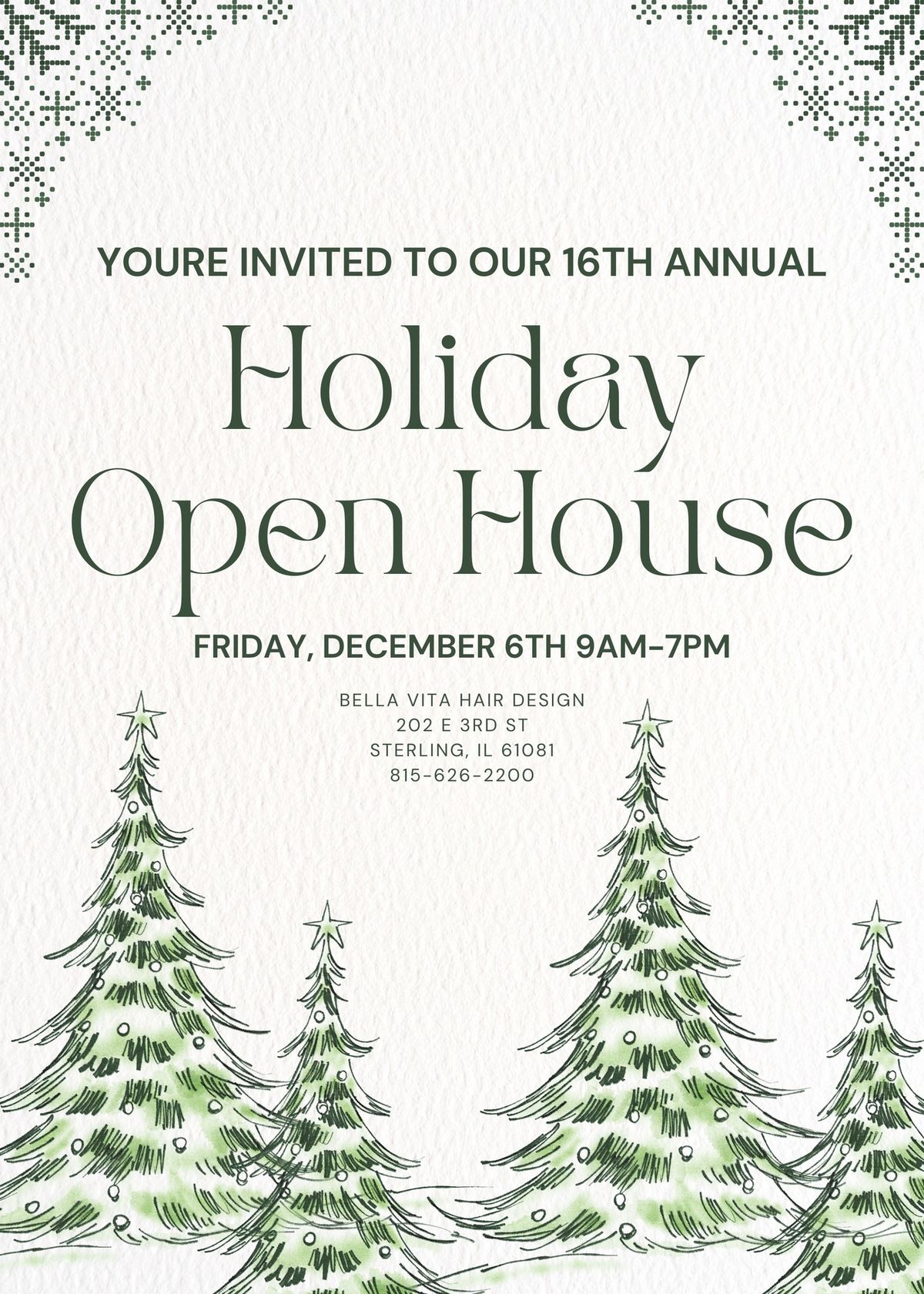 16th Annual Holiday Open House