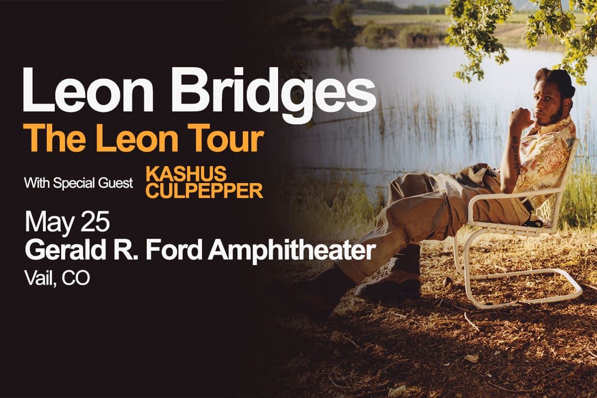 Leon Bridges at Gerald Ford Amphitheatre