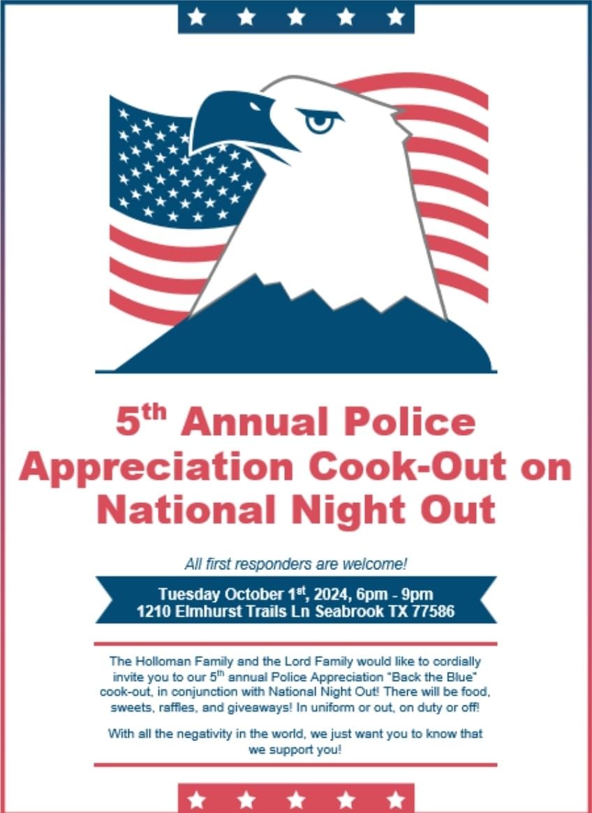 Police Appreciation Cook Out 