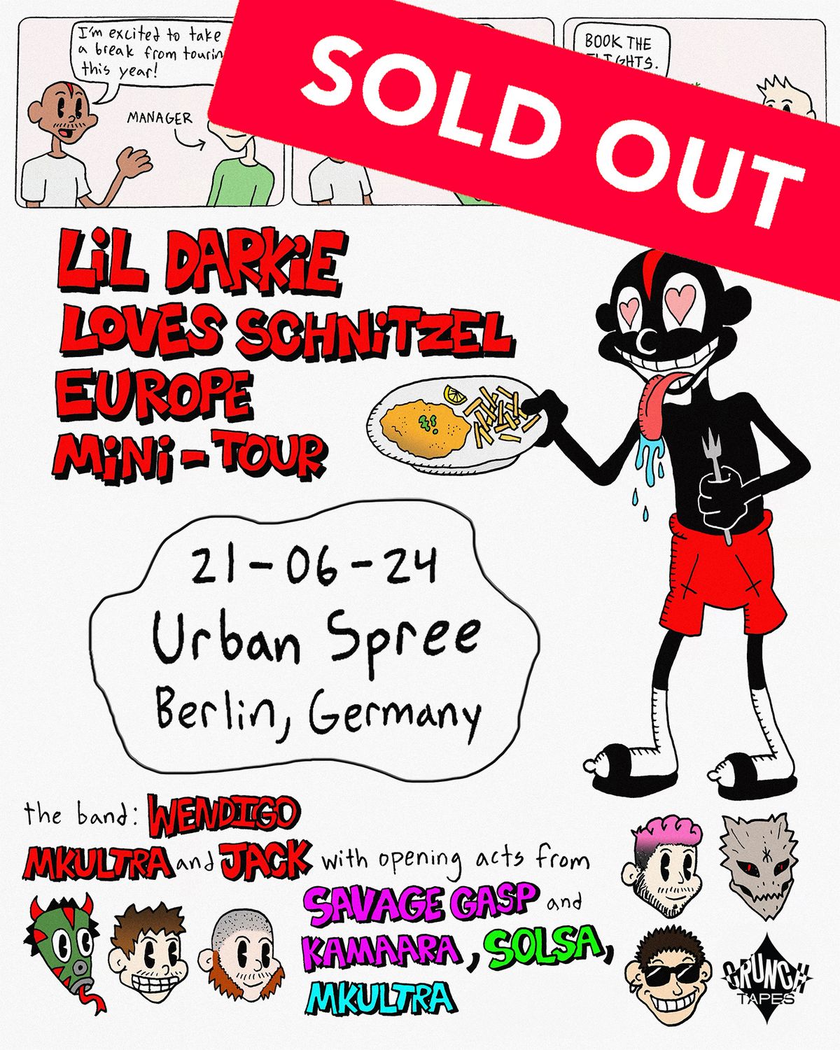 SOLD OUT!!! Lil Darkie (US) & friends @ Urban Spree Berlin 21.06