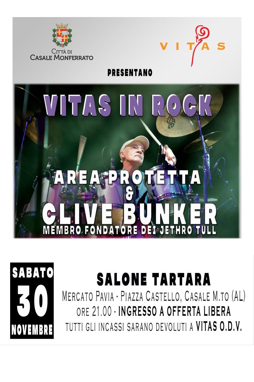 VITAS IN ROCK - Area Protetta & CLIVE BUNKER Live