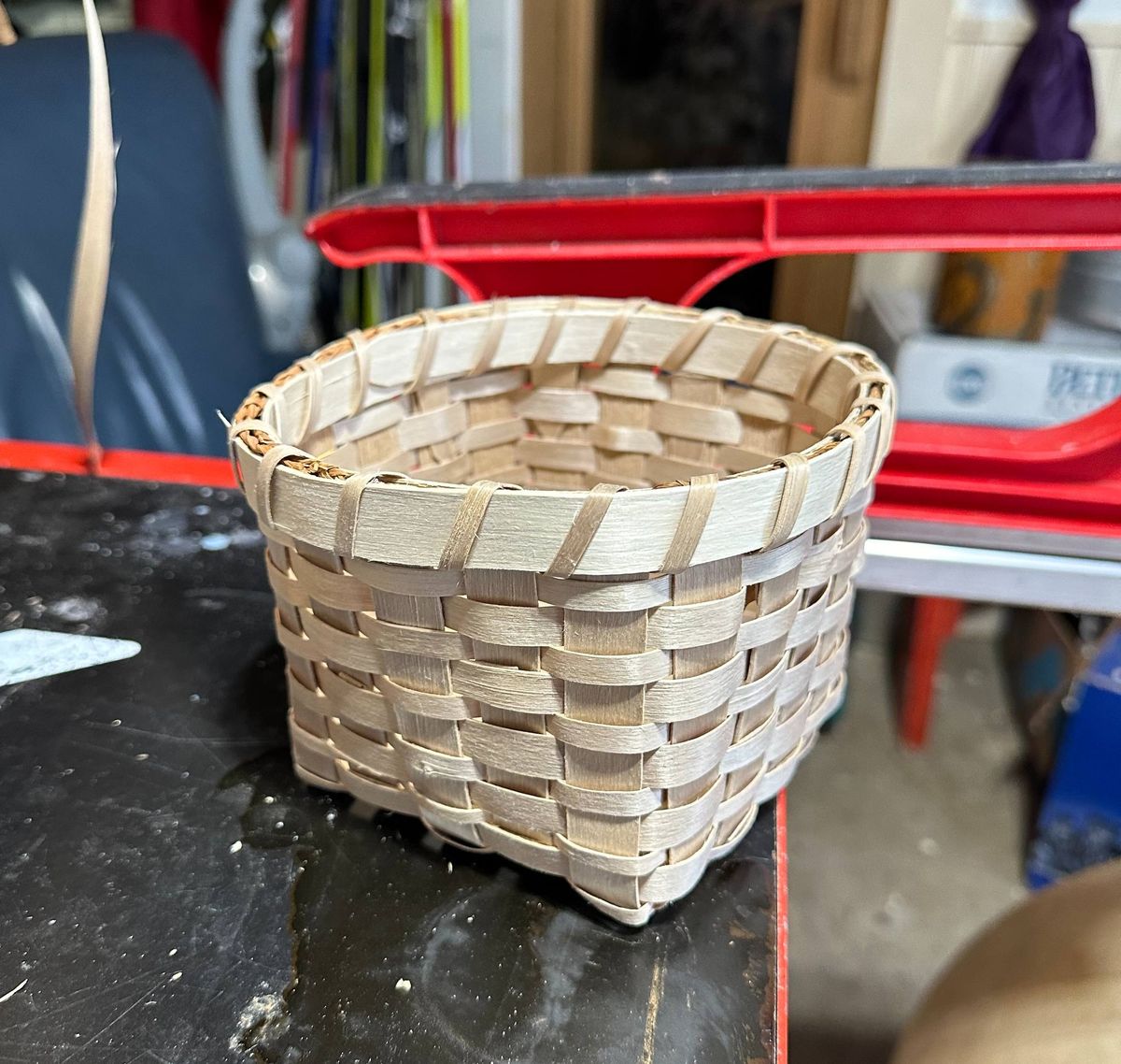 Black Ash Berry Basket