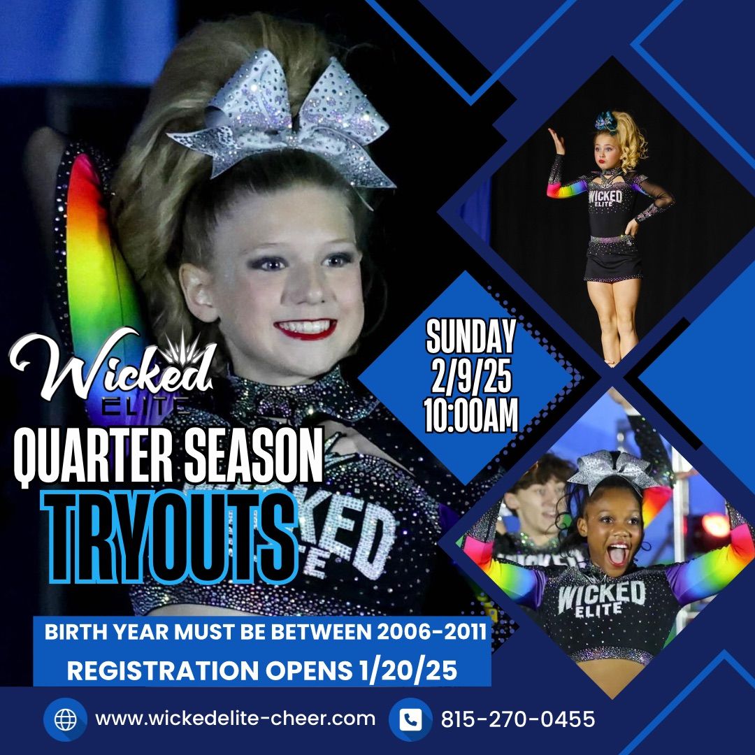 Quarter Season Cheer Team Tryouts