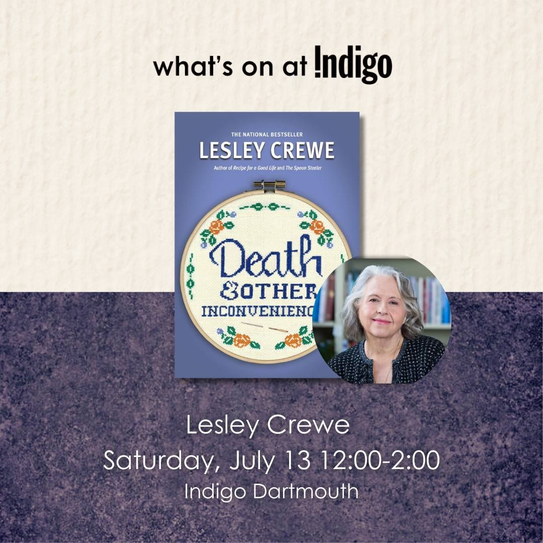 AUTHOR SIGNING: Lesley Crewe