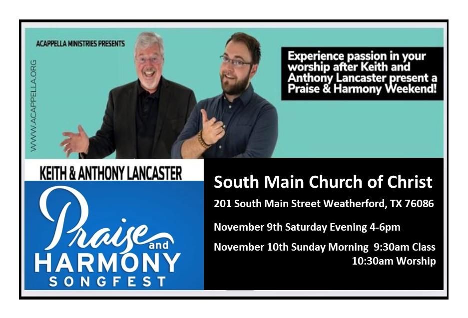 Praise & Harmony Songfest