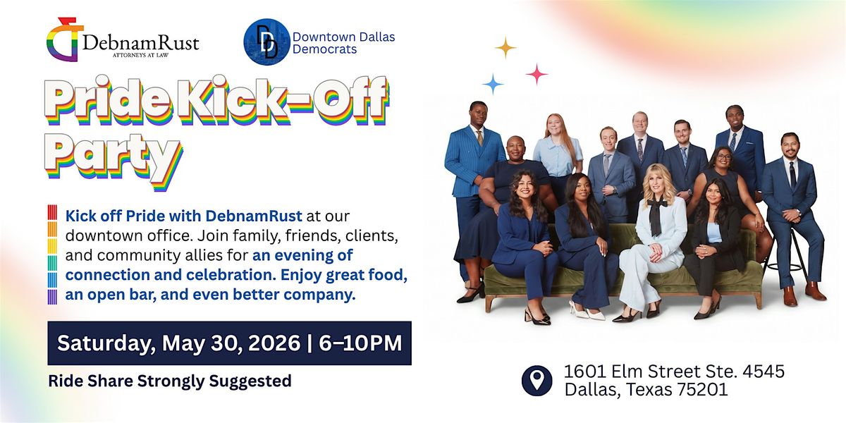 Pride Kick-Off Party with DebnamRust