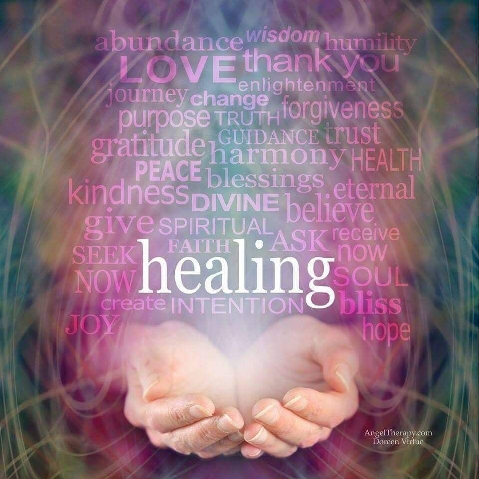 Rainbow of Light healing day.