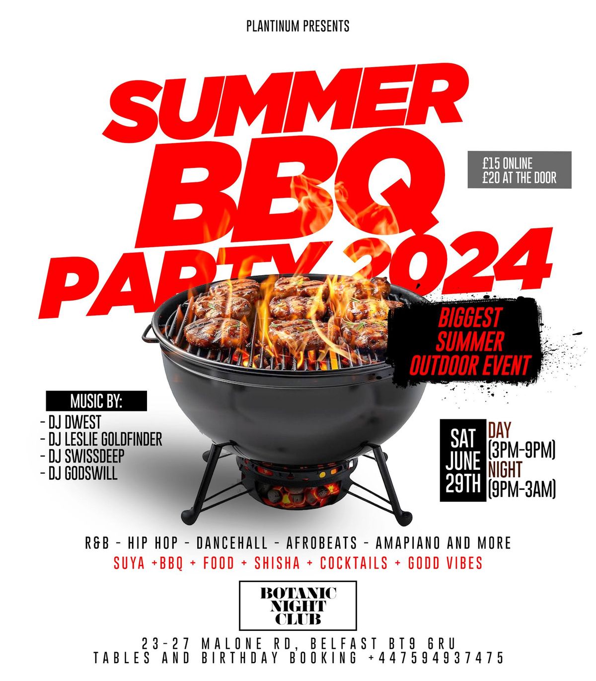 SUMMER BBQ OUTDOOR PARTY 2024