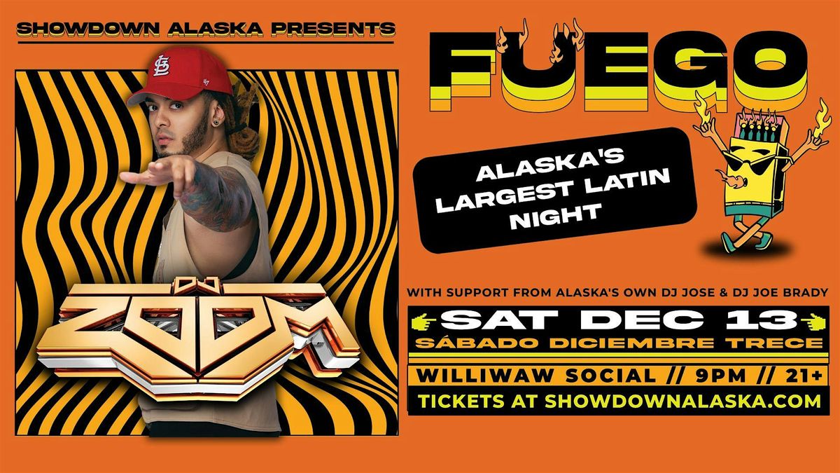 MAS FUEGO Latin Night con DJ Zoom