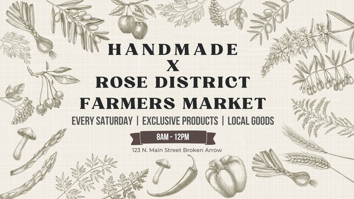 Handmade @ Rose District Farmers Market