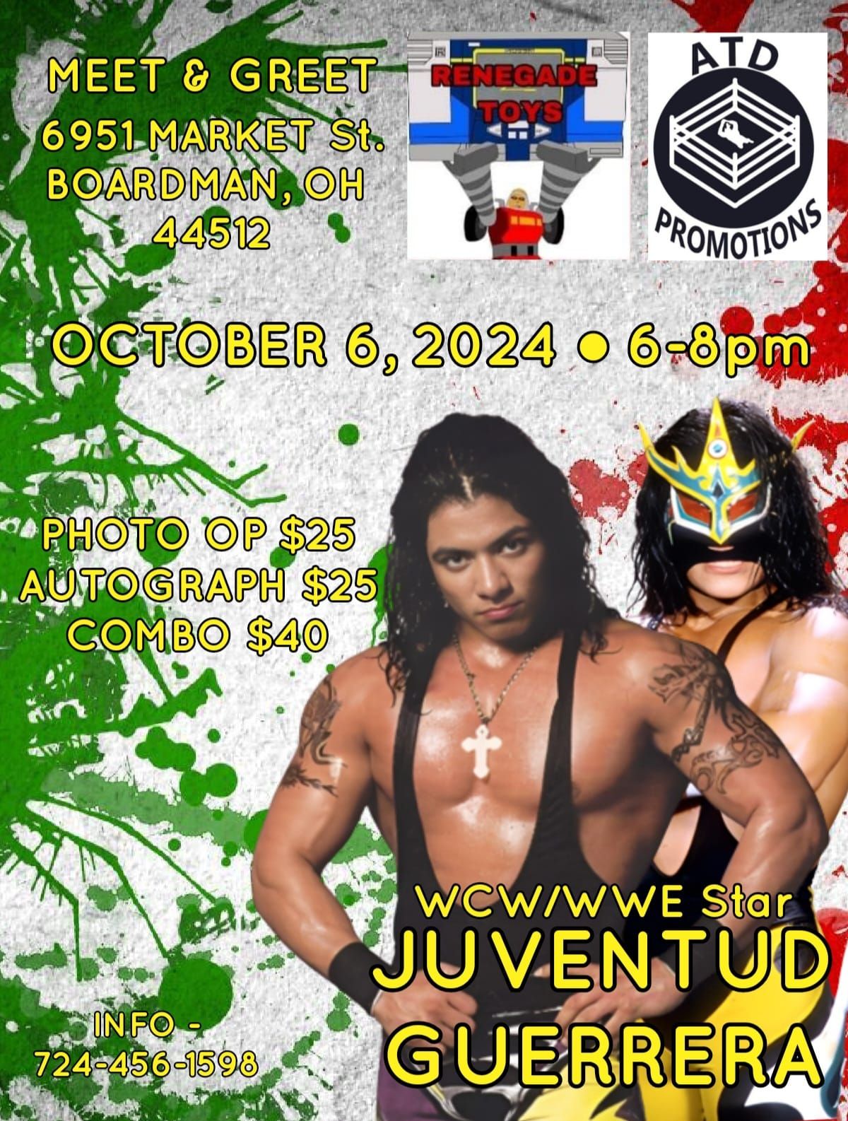 Juventud Guerrera Meet & Greet \u25cf Boardman, OH 