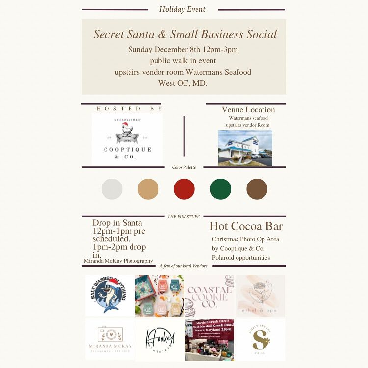 Secret Santa & Small Business Social