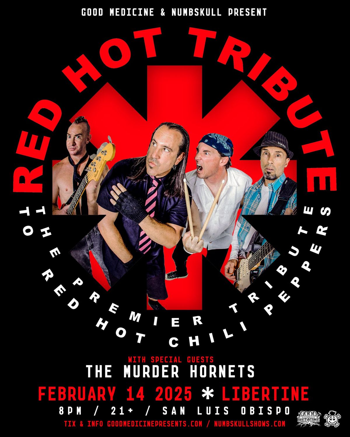 Red Hot Tribute - The Premier Tribute to the Red Hot Chili Peppers w\/The Murder Hornets at Libertine