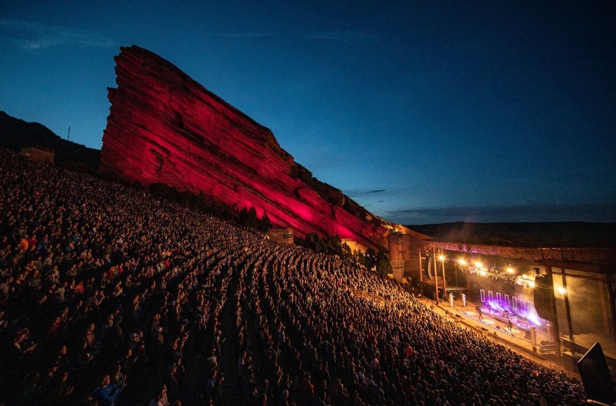 The Avett Brothers at Red Rocks Amphitheatre