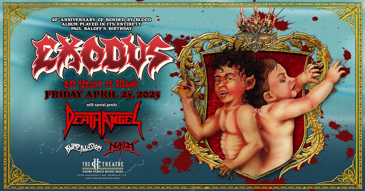 EXODUS 40 YEARS OF BLOOD