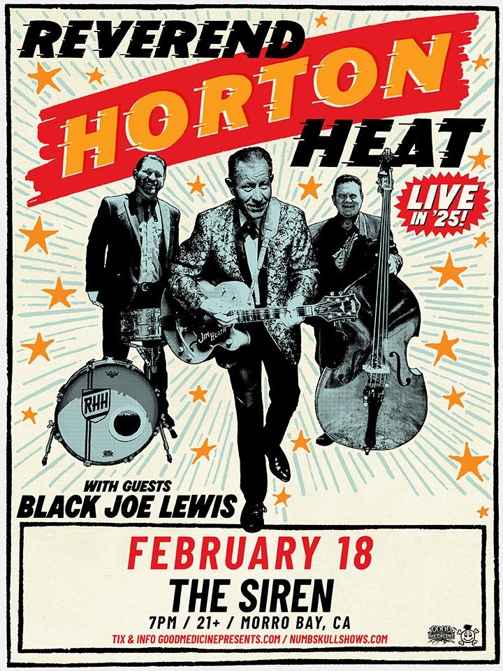 Reverend Horton Heat with Black Joe Lewis at The Siren