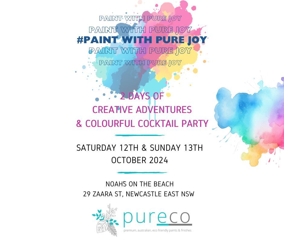 #Paint With Pure Joy Pureco Creative Conference