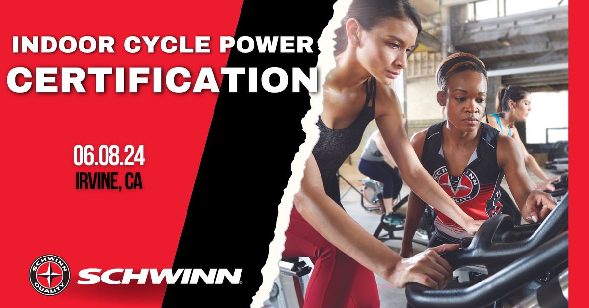 Schwinn\u00ae Indoor Cycling Power Certification