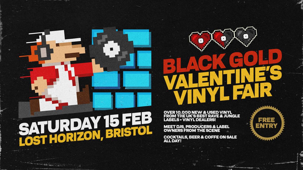 Black Gold Vinyl Fair 6 - Valentine's Vinyl Fair Bristol! 