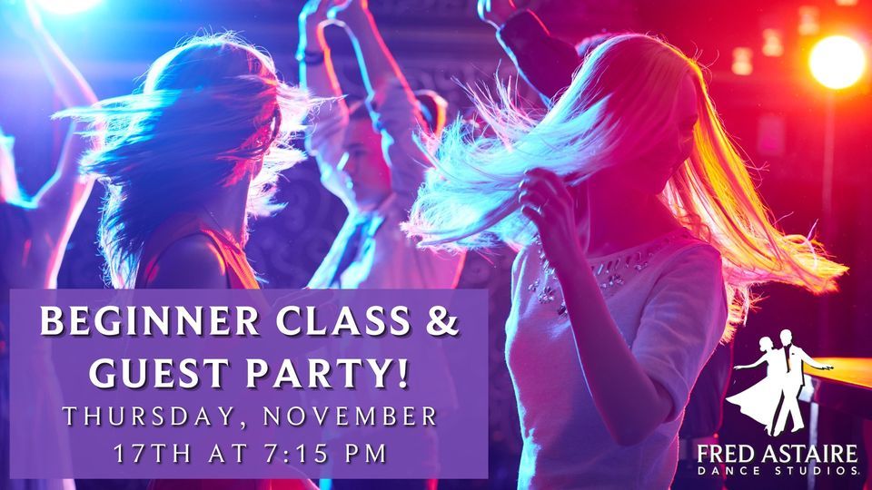 Beginner Friendly Guest Class and Dance Party