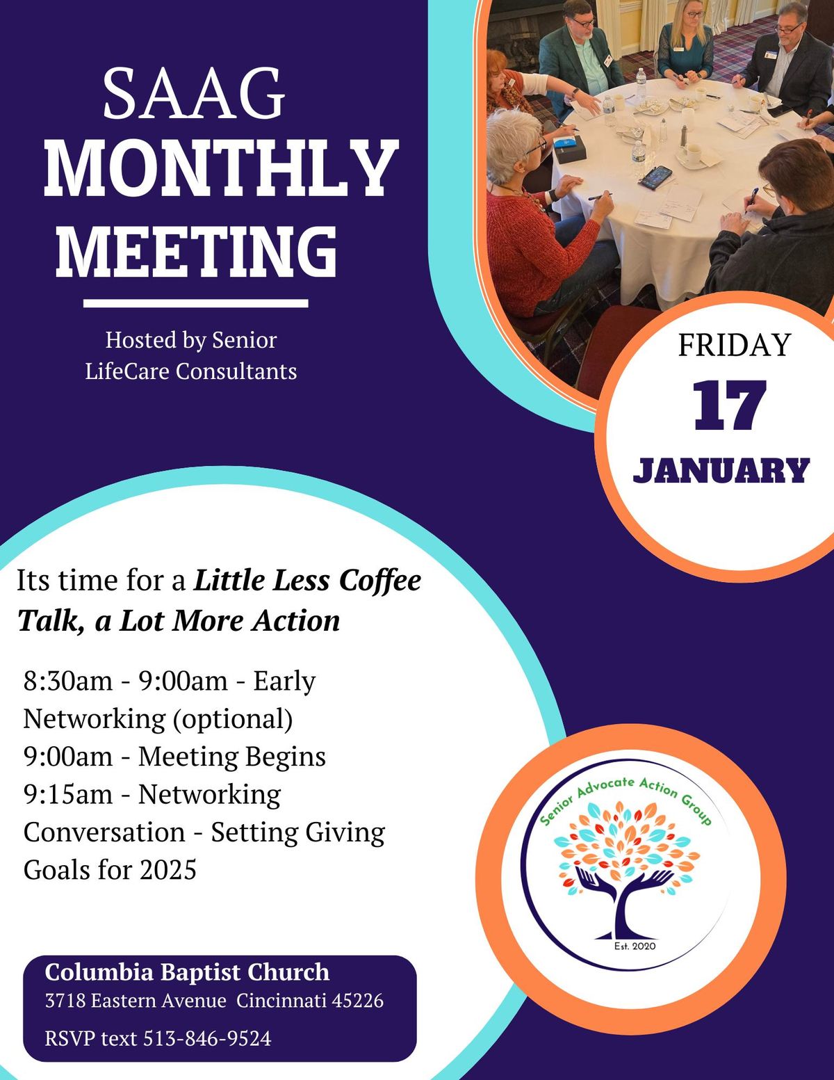 January SAAG Meeting