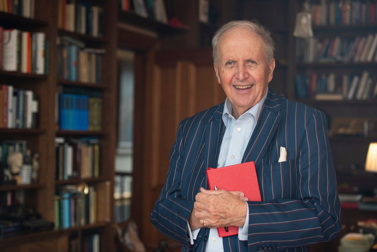 An evening with Alexander McCall Smith