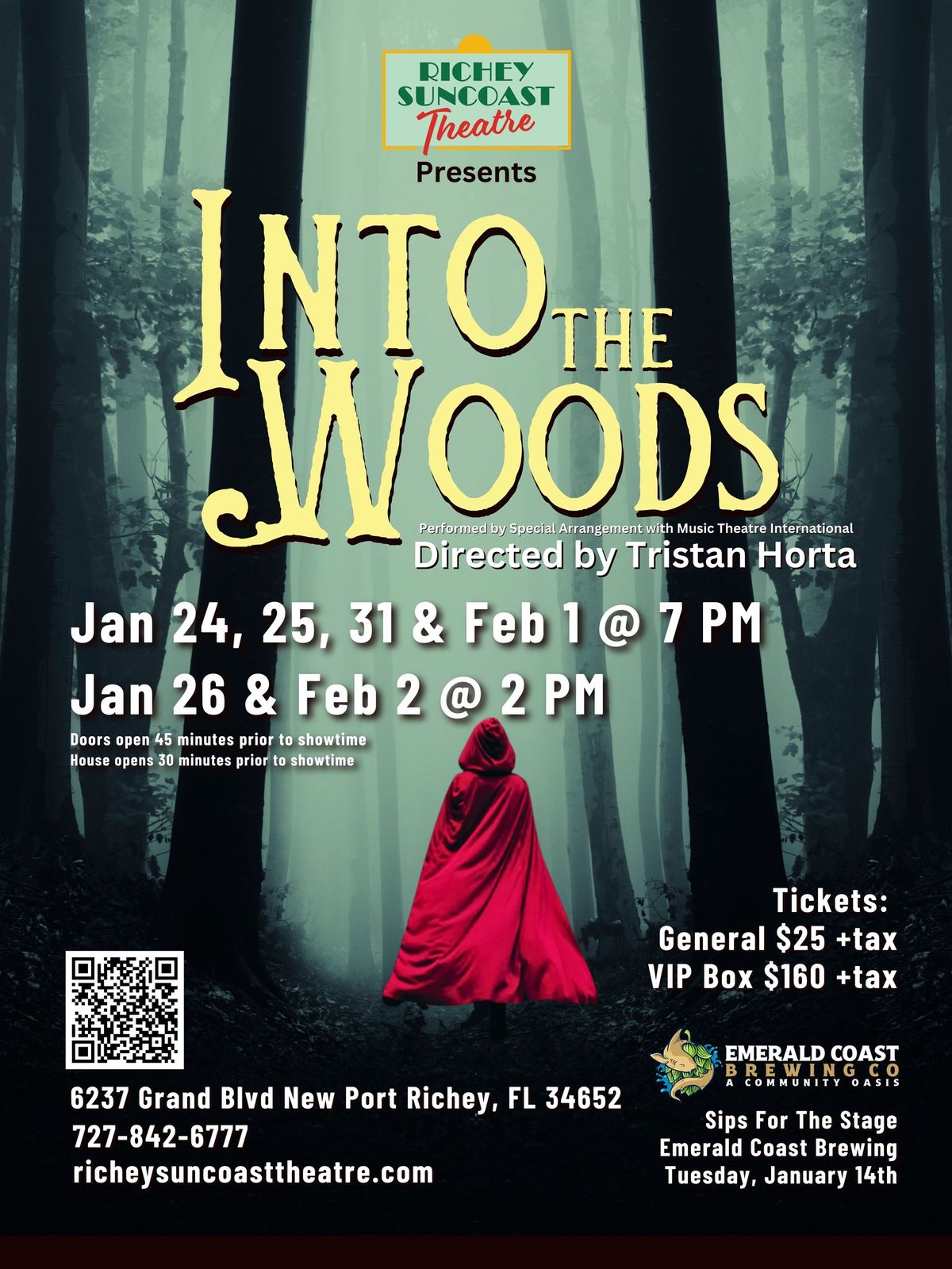 Into The Woods - Live Theatrical Event @ Richey Suncoast Theatre