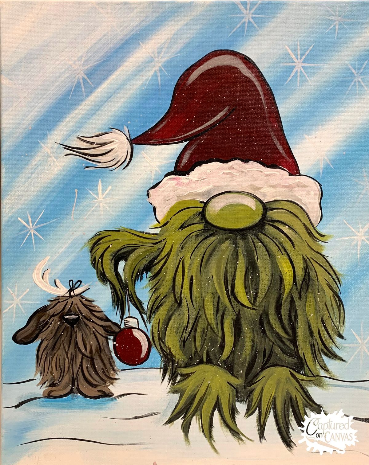 Gnome that Stole Christmas Paint Party!