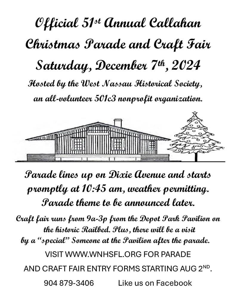 51st Annual Callahan Christmas Parade and Craft Fair 