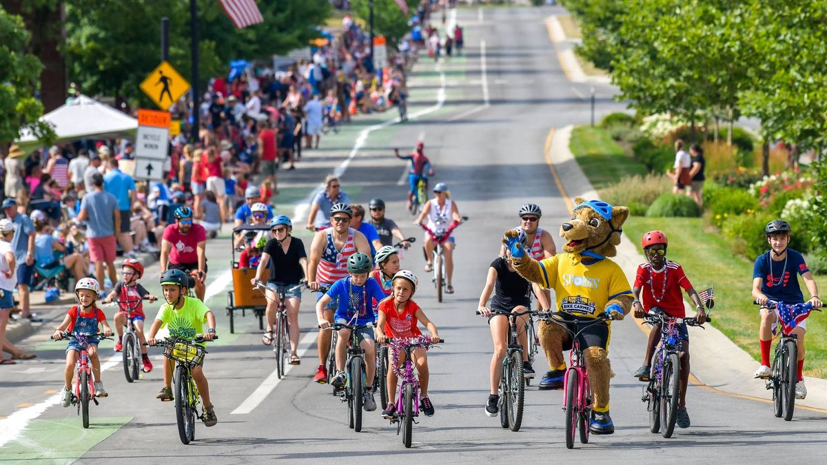 CarmelFest Parade Ride with Spokes